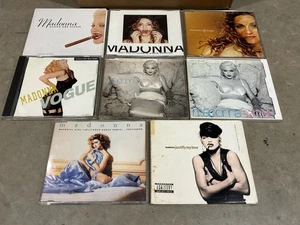 Madonna RARE Singles CD Lot Deeper Material Girl Justify Vogue (F-EX Condition) - Picture 1 of 22