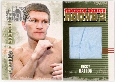 Ricky Hatton 2011 ITG Ringside Boxing Gold Trunks Card #AM-34 /10 - Image 1 of 2
