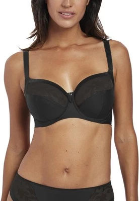 Sujetador Fantasie para mujer copa completa soporte lateral ilusión con cable negro 32E nuevo con etiquetas Foto 1 de 4