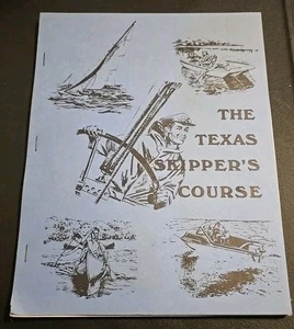 Vintage Texas Skipper’s Course Book Boating Safety Instruction - Imagen 1 de 4