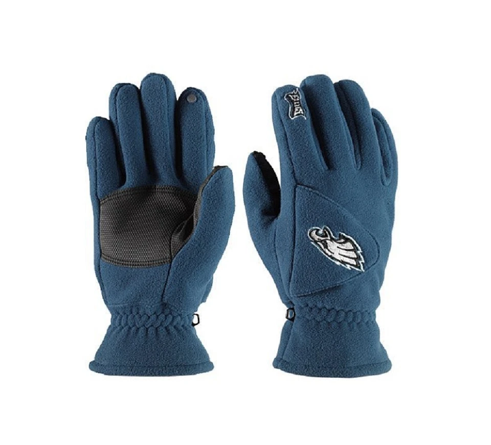 NUEVO CON ETIQUETAS NFL Philadelphia Eagles 180's Guantes de Vellón de Invierno Reebok con Exhale Heating™ Foto 1 de 1