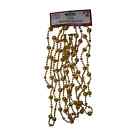 New 5 Pack Gold Christmas Garland Bundle Lot 12 Ft Each 60 Total Ft Decoration