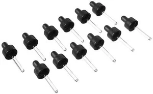 LorAnn Dropper, Small Threaded ( for 1 dram bottles) 12 piece package - Picture 1 of 2
