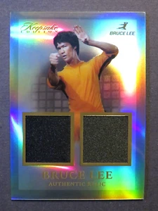 2024 Keepsake Bruce Lee Kaleidoscope Edition Dual Relic Silver Card #233 - Picture 1 of 2