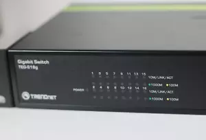 TRENDnet TEG-S16g 16-Port Gigabit Ethernet Switch Tested - Picture 1 of 7
