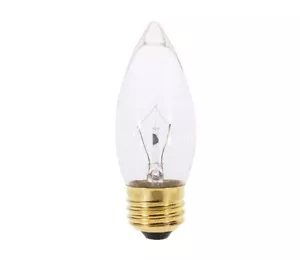 40 Clear Night Light Bulb E26/Standard Base Torpedo Shape - Picture 1 of 2