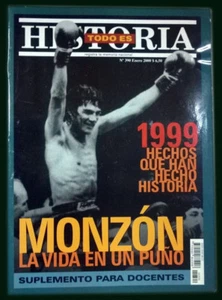 CARLOS MONZON - Original Todo es Historia # 390 magazine Argentina 2000 - Picture 1 of 1