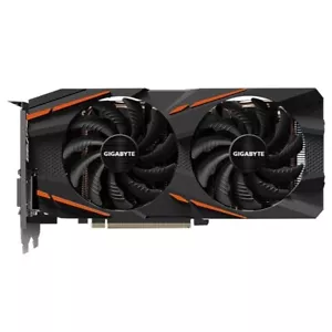 GIGABYTE AMD Radeon RX590 GME 8GB GDDR5 PCI-E Graphics Video Card DP DVI HDMI - Picture 1 of 4