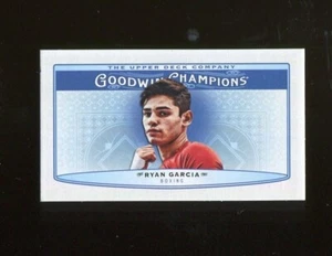 RYAN GARCIA RC 2019 UD Goodwin Champions Rookie Mini Black Back SSP RARE !!! - Picture 1 of 3
