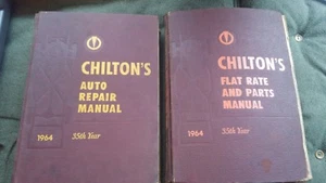 1964 Chilton Service and flat rate manuals Covers all US made cars. - Picture 1 of 1