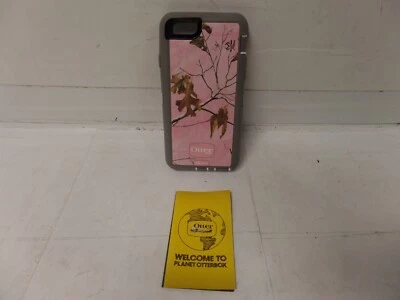 OtterBox Defender Case RealTree Pink Camo iPhone 6 6S w/ Clip Holster AS-IS READ - Image 1 of 4