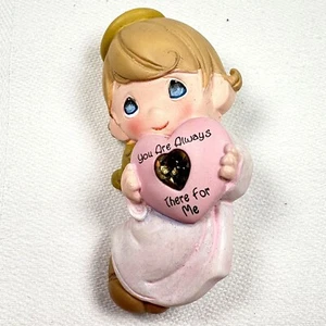 Vintage 1999 Precious Moments Angel You Are Always There For Me Brooch Pin - Picture 1 of 4