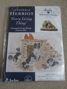 Anchor counted cross stitch kit James Herriot “Jock's Pride” - Picture 1 of 6