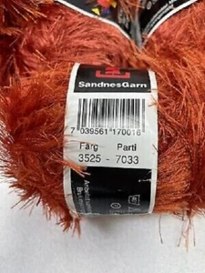 Funny Pelsgarn Eyelash Yarn Sandnes Garn Color Light Brown 1 Skein (050) - Picture 1 of 1
