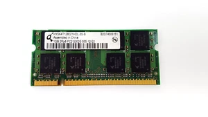 Qimonda 1GB 2Rx8 PC2-5300S Laptop Memory HYS64T128021HDL-3S-B - Picture 1 of 1