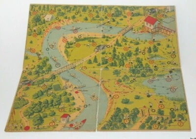  antique board game USSR Russian Pioneer Propaganda Communist Toy soviet  - Image 1 of 4