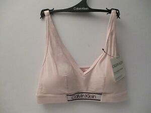  Calvin Klein The Ultimate Comfort Bra lightly lined removable padding size S 