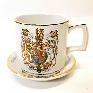 Royal Marriage Princess Diana 1981 Wood & Sons Mug Cup & Plate - Picture 1 of 8