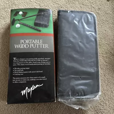Maxam Portable Wood Putter Set *New* - Image 1 of 4