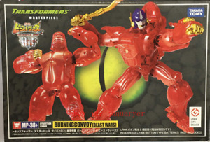 New Takara Tomy Mp-38+ Burning Optimus Primal Special Edition Action Figure