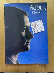 PHIL COLLINS PROGRAMME AND TICKET 1982 - Picture 1 of 3