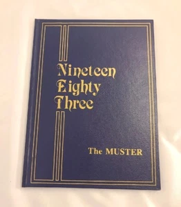 1983 CLEVELAND JUNIOR NAVAL ACADEMY, ST LOUIS, MO YEARBOOK - THE MUSTER - Picture 1 of 18