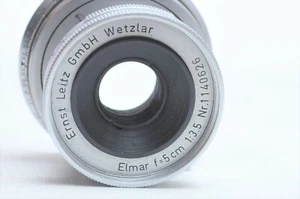LEICA 5CM 50MM F3.5 ELMAR COLLAPSIBLE LENS M - Picture 1 of 3