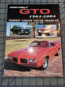 1961 thru 2004 Pontiac GTO Tempest Lemans Standard Catalog Book by John Gunnell - Picture 1 of 1