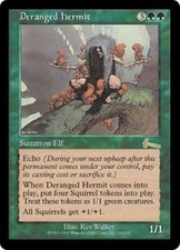 WOTC MtG Urza's Legacy Deranged Hermit (R) NM