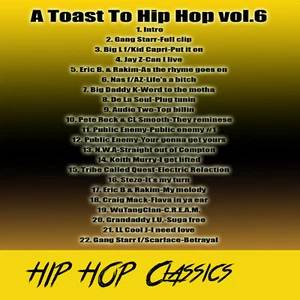DJ White Rock A Toast to Hip Hop vol.6 - Picture 1 of 1