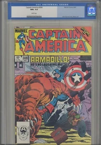 Copertina Captain America #308 CGC 9.6 1985 Marvel Comics John Byrne - Foto 1 di 9