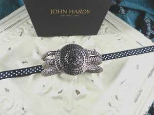 John Hardy Bracelet ~ Dotted Pendant Three-Chain Bracelet - Picture 1 of 3