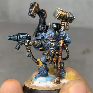 Warhammer 40K Iron Priest Games Workshop Space Wolves pro Painted Games Workshop - Foto 1 di 4