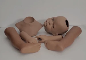 Porcelain Doll Blank - "SOEMAN" rare repro Doll Mold by Artist John Nissen - Picture 1 of 3