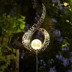 🌙 Outdoor Solar Moon Lawn Light – Waterproof LED Garden Decoration 🌟 - Picture 1 of 7
