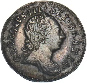 1772 Maundy Penny - George III British Silver Coin - Very Nice - Picture 1 of 2