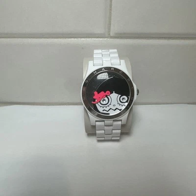 Reloj Marc Jacobs Miss Marc Mujer Grande Cuarzo Blanco_Necesita Batería Nueva - Imagen 1 de 4