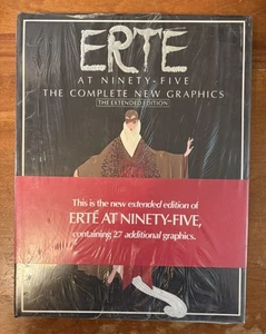 Erte at 95: Complete New Graphics. Extended Ed. Marshall Lee HC 1988 Unopened - Picture 1 of 2