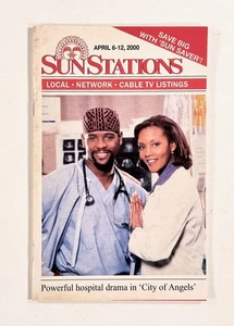 2000 Apr 6-12 SUNSTATIONS regional tv guide CLEVELAND AREA "City of Angels" - Picture 1 of 5