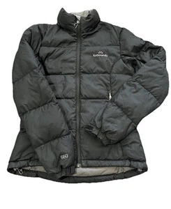 KATHMANDU Women's Puffer Jacket Duckdown 550 Black Zip-Up Older Style | Size 6 - Picture 1 of 9