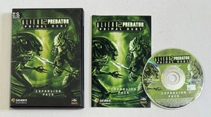 Aliens vs. Predator 2 II Primal Hunt - Expansion Pack PC CD-ROM Complete PAL - Picture 1 of 2
