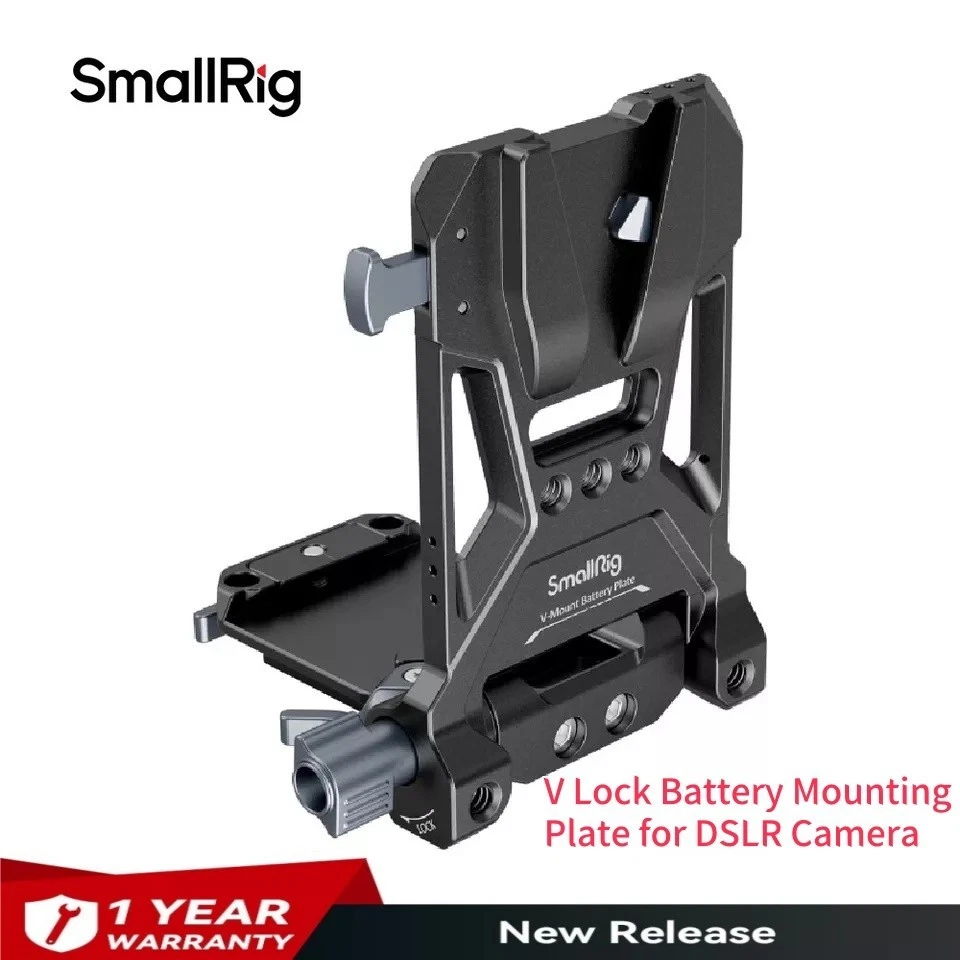 SmallRig V-Mount Battery V Lock Mount Plate for Mirrorless / DSLR Camera 4505