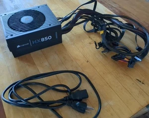 Corsair HX850 CMPSU-850HX Semi Modular Power Supply, With Cable - Afbeelding 1 van 3