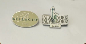 Bellagio Hotel Casino Pin Hat Lapel Tie Tack New York New York Las Vegas Liberty - Picture 1 of 5
