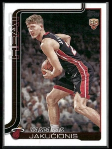 2025 Topps Flagship Kasparas Jakučionis - Picture 1 of 2