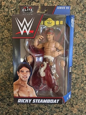 WWE Elite Series 93 Ricky Steamboat Novo em folha - Imagem 1 de 4