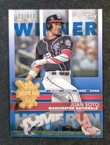 Juan Soto /609 2020 Topps Home Run Challenge Winner August #HRC-15 baseball - Picture 1 of 2