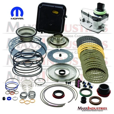 fits Dodge Jeep 42RLE Transmission Rebuild Kit with Solenoids L/Steels New Mopar - Image 1 of 4