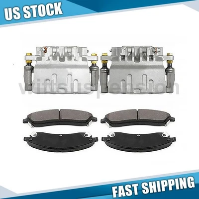 Pinzas de freno delanteras pastillas de cerámica para Cadillac STS 3,6 L 2005-2008 Foto 1 de 4