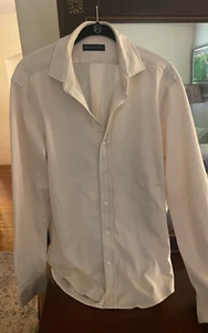 Ralph Lauren long sleeve men's medium dress shirt - cream color - 100% cotton - Picture 1 of 2